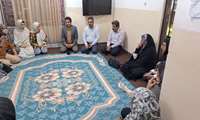 بازدید رئیس دانشکده علوم پزشکی غرب هرمزگان از خوابگاه‌های دانشجویی