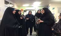 بازدید مشترک از بخش اعصاب و روان بیمارستان ابن‌سینا با هدف بهبود فضای بیماران زن